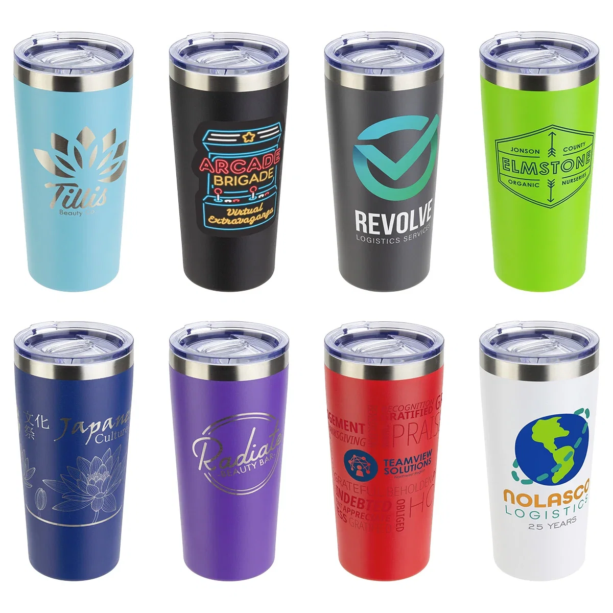 SENSO Classic 17 oz Vacuum Insulated Tumbler size view, custom promotional insulated tumbler for commutes