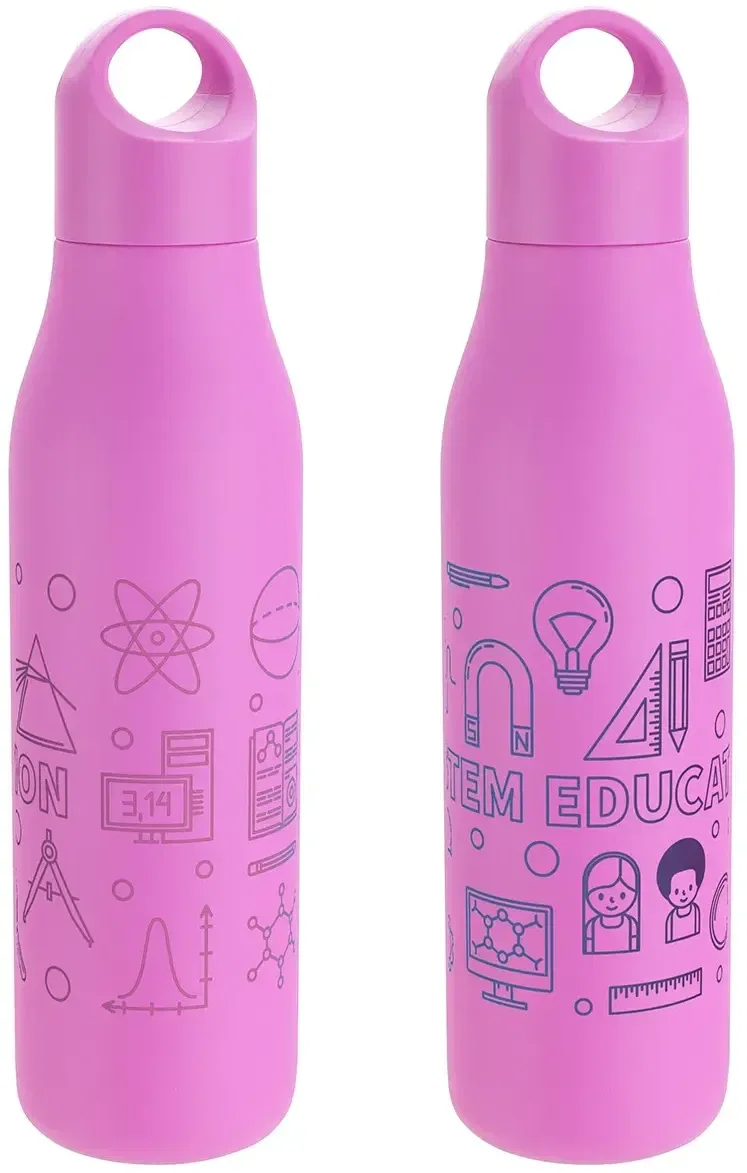 SENSO Classic stainless steel bottle for gym and trail, promotional custom branded drinkware