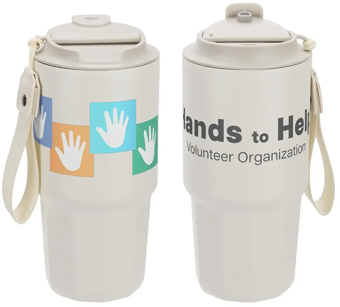 Promotional SENSO Dash 21 oz tumbler, color option with logo