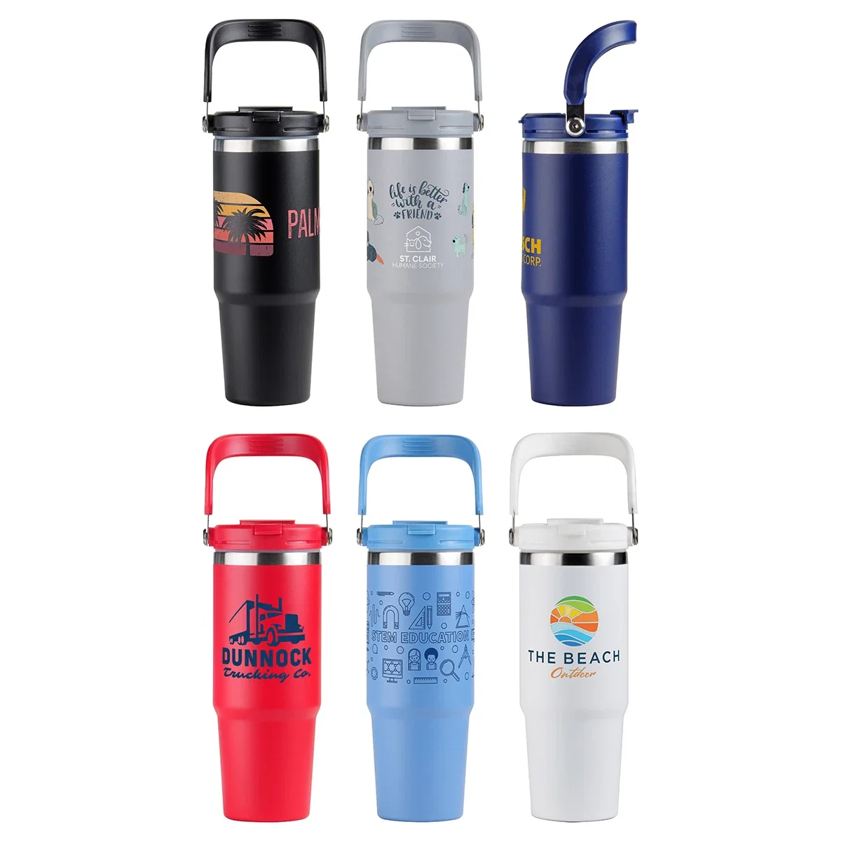 SENSO Venture DuoFlow Travel Tumbler front view showing the second size option