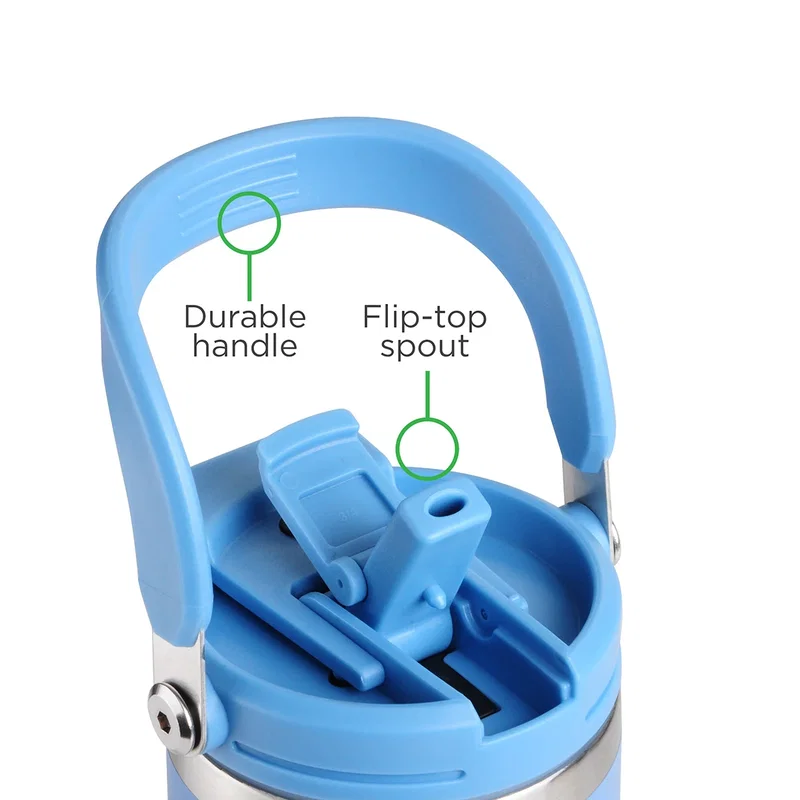 SENSO Venture DuoFlow Travel Tumbler shown from an angled view, one size option