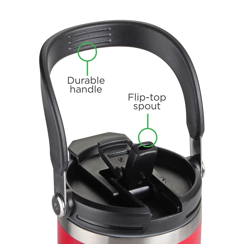 SENSO Venture DuoFlow Travel Tumbler shown from an angled view, second size option