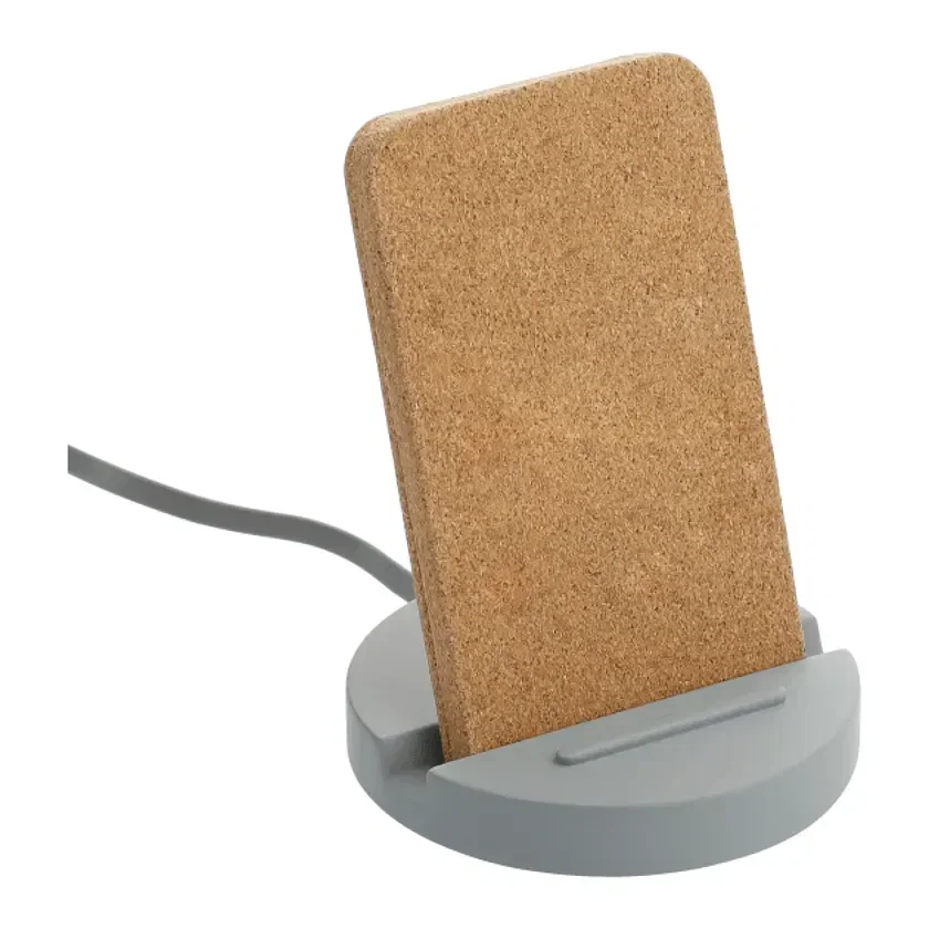 Custom Wireless Charging Stand with Phone Holder — view 4