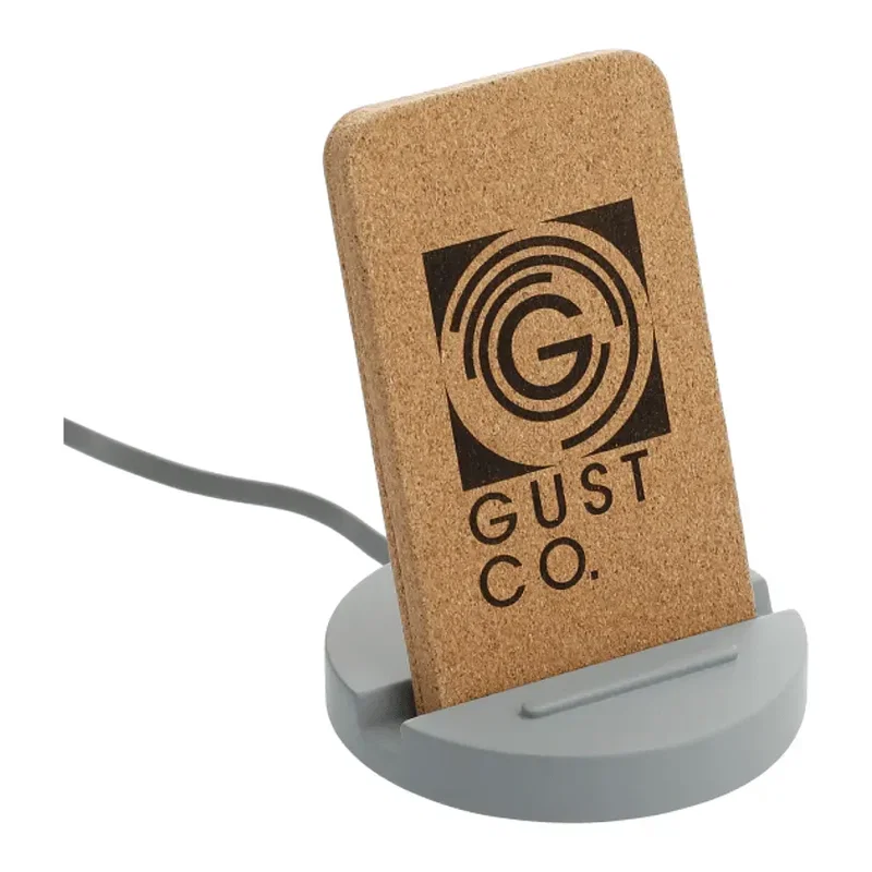 Custom Wireless Charging Stand with Phone Holder — view 8