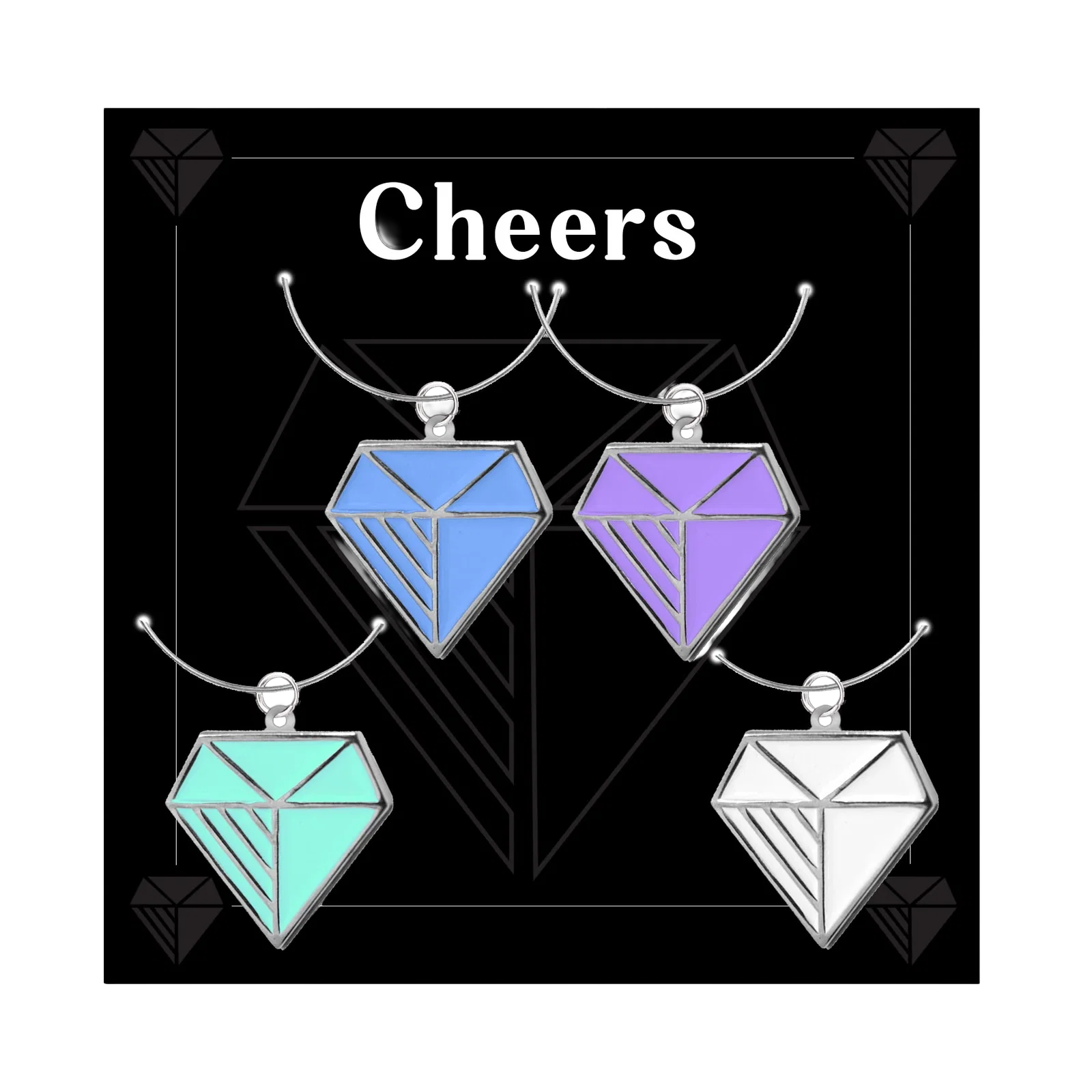 Set Of 4 Wine Charms — view 8