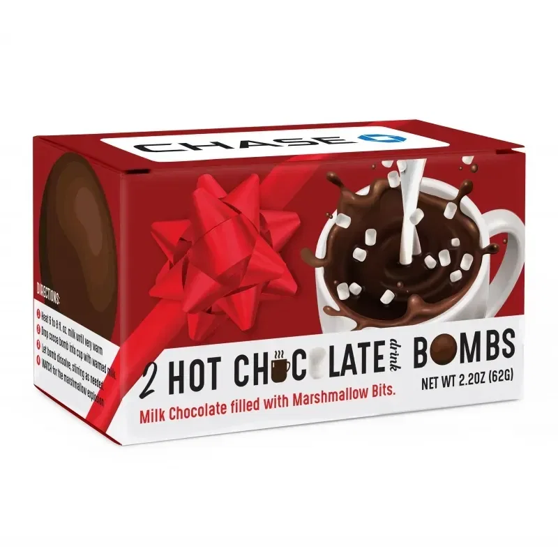 Set of Hot Chocolate Bombs in Full Color Gift Box — view 2