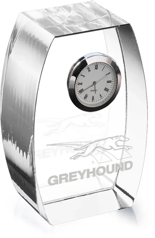 Customizable Severn Quartz Crystal Clock β view 1