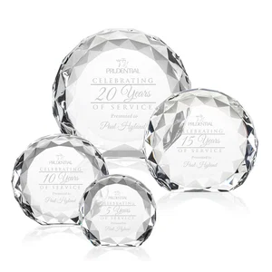 Gem-Cut Optical Crystal Diamond Award