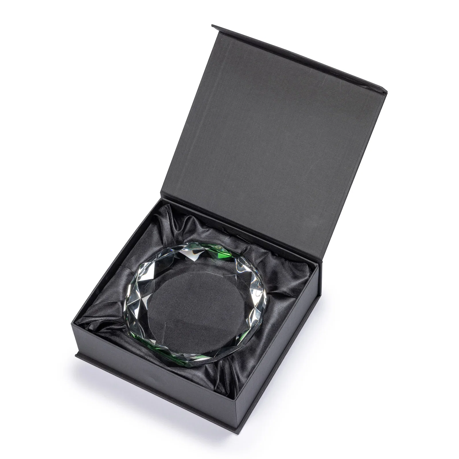 Personalized Gem-Cut Optical Crystal Diamond Award for sales achievement awards