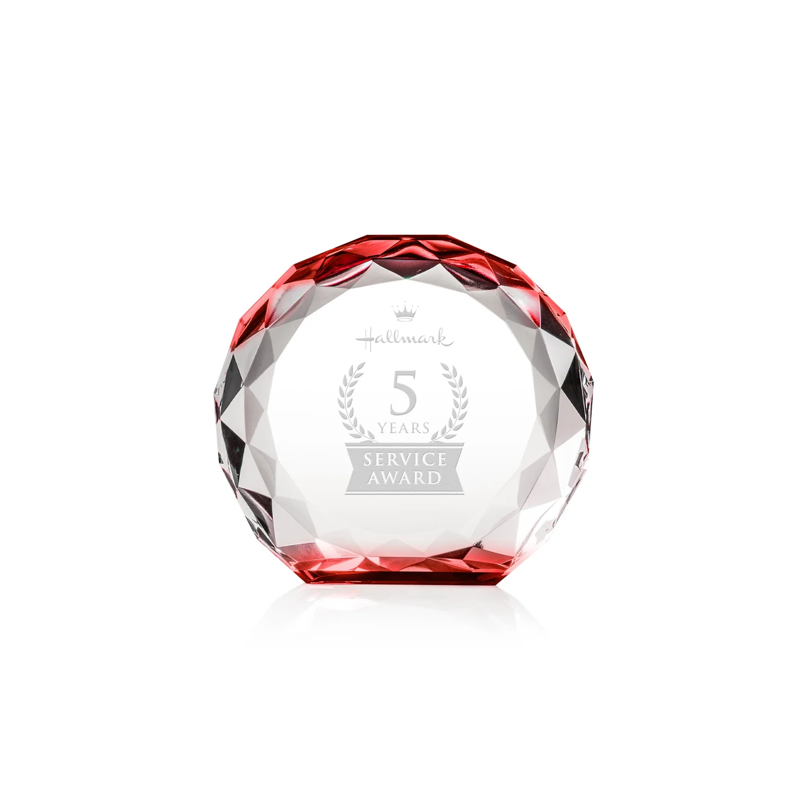Promotional Gem-Cut Optical Crystal Diamond Award for sales achievement awards