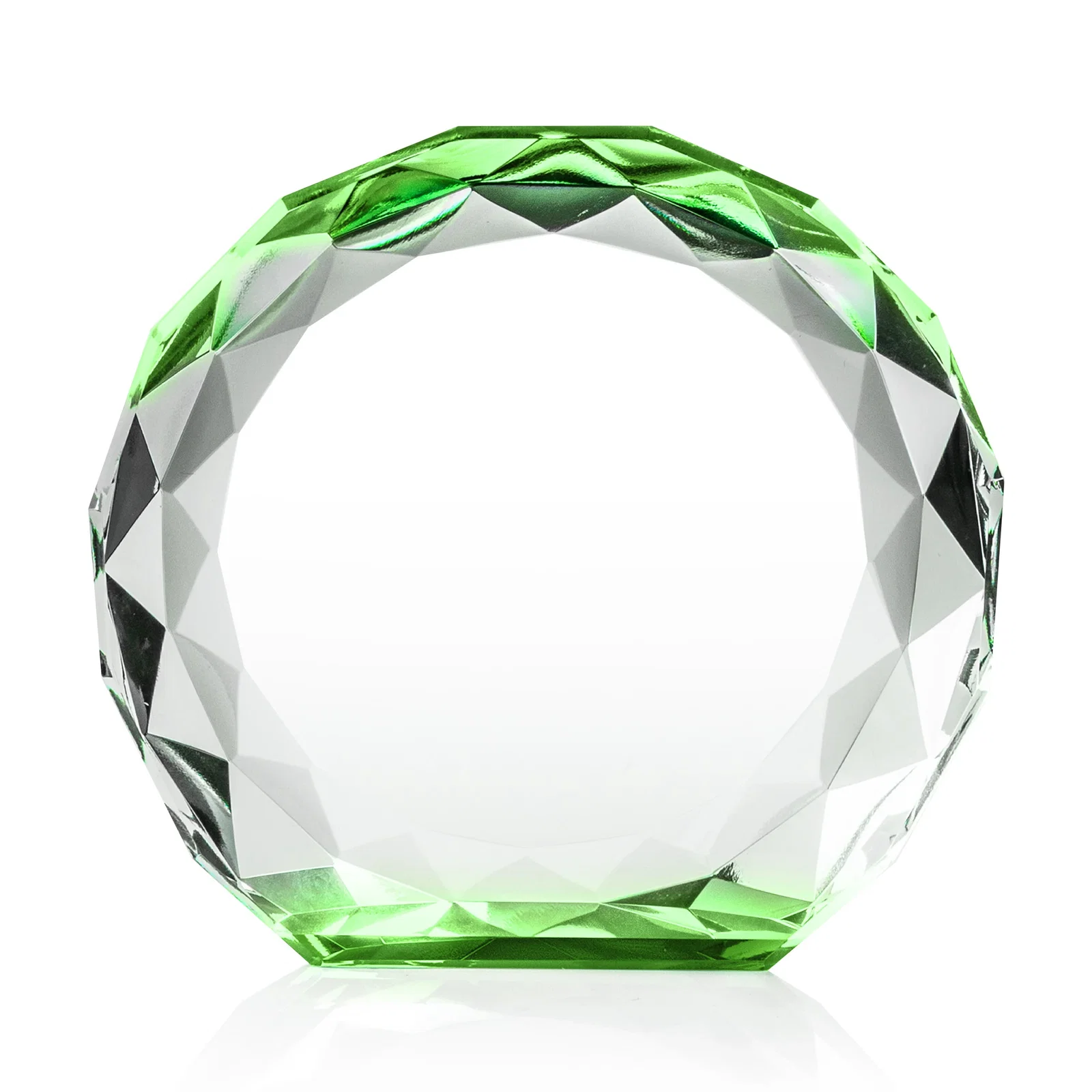 Customized Gem-Cut Optical Crystal Diamond Award for sales achievement awards