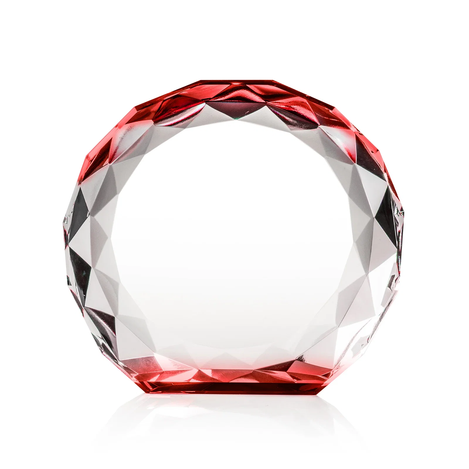 Customized Gem-Cut Optical Crystal Diamond Award for dealer and partner awards