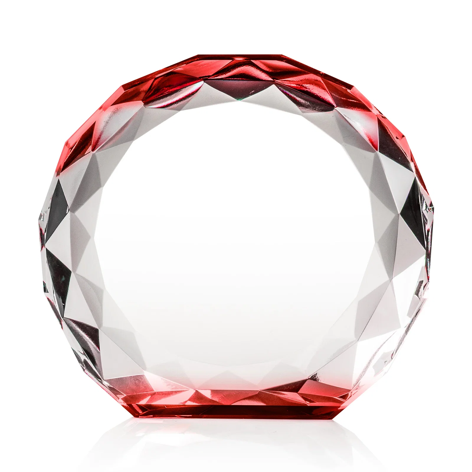 Customized Gem-Cut Optical Crystal Diamond Award for company anniversary events