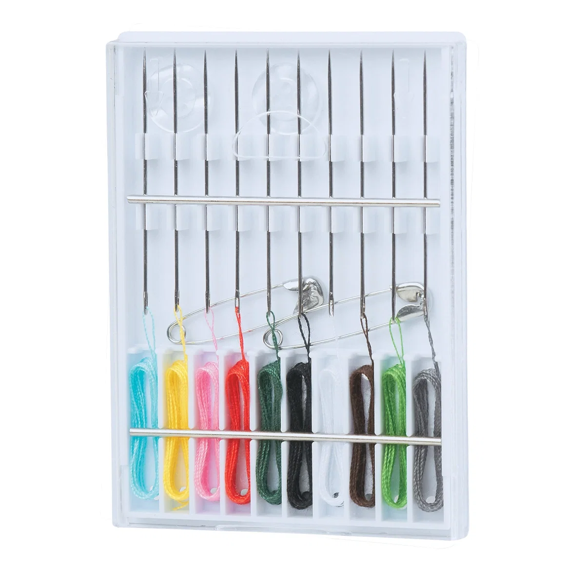 Pocket-size repair kit measures about three inches tall