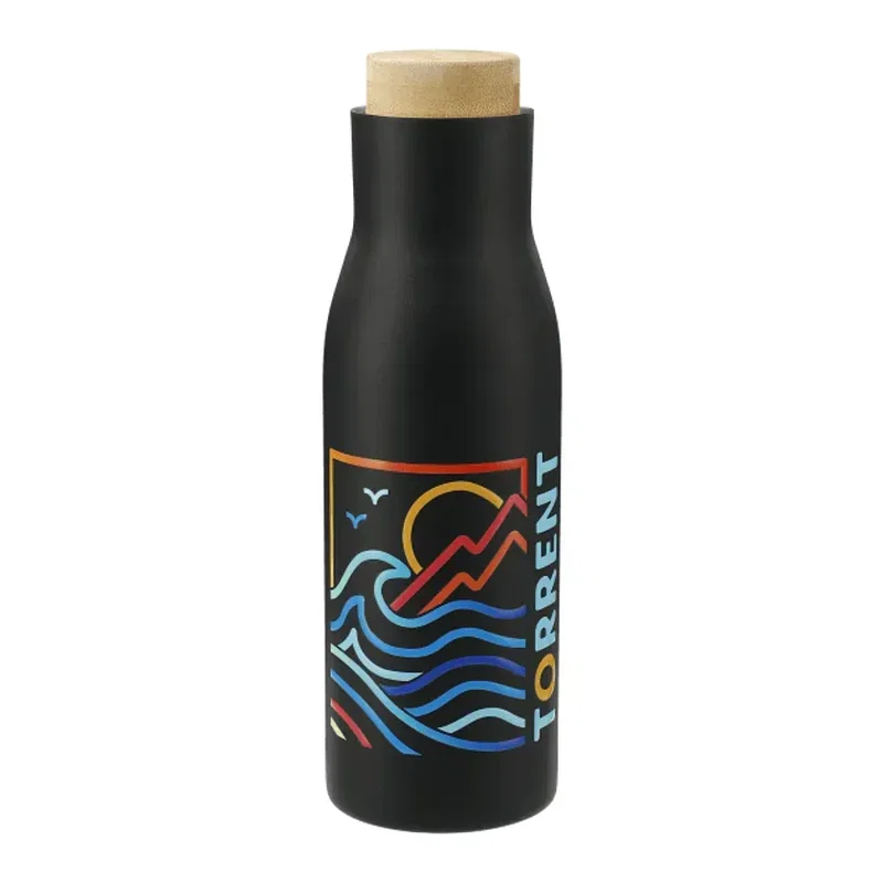Shaco Copper Vac Bottle w/ FSC® 100% Bamboo Cap 17oz — view 1
