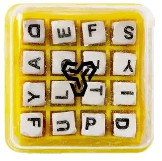 Imprinted Shake-A-Word Game — view 2