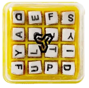 Imprinted Shake-A-Word Game