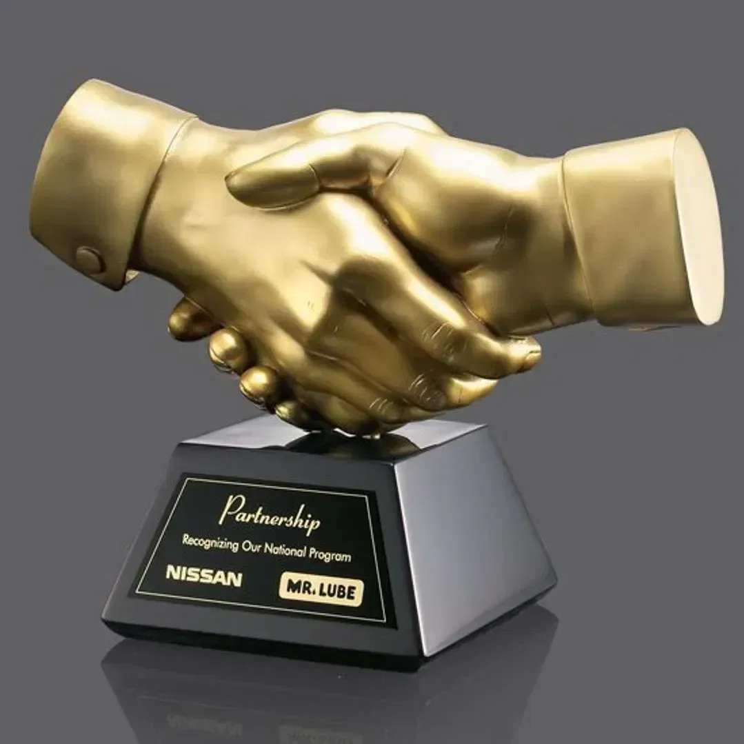 Shaking Hands Award — view 2