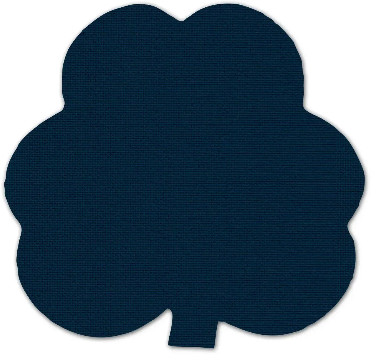 Shamrock Jar Opener. Clover-shaped rubber jar opener for St. Patrick's Day pub promotions, view 4