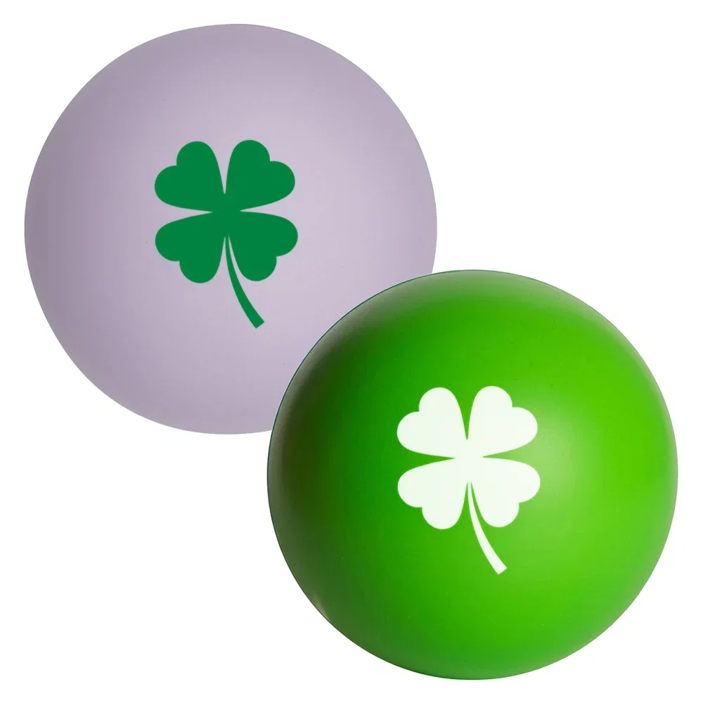 Shamrock Stress Reliever Ball