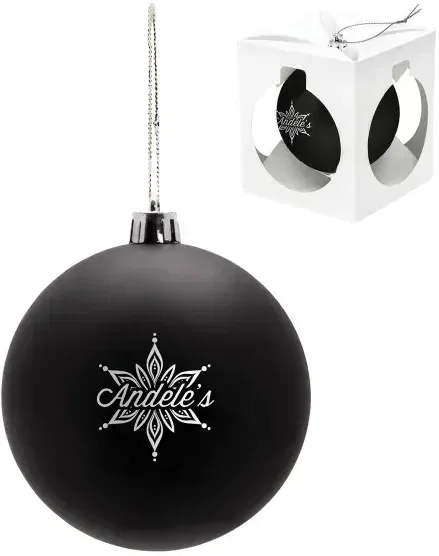 Personalized Shatter Resistant Ornament — view 6