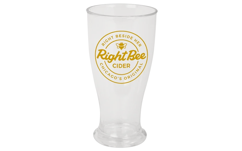 Shatterproof 5 oz. Taster Glass. Shatterproof plastic taster glass for brewery tasting events