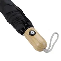 Shed Rain™ 42" RPET Bamboo-Handled Auto-Open/Close Compact Umbrella — view 4