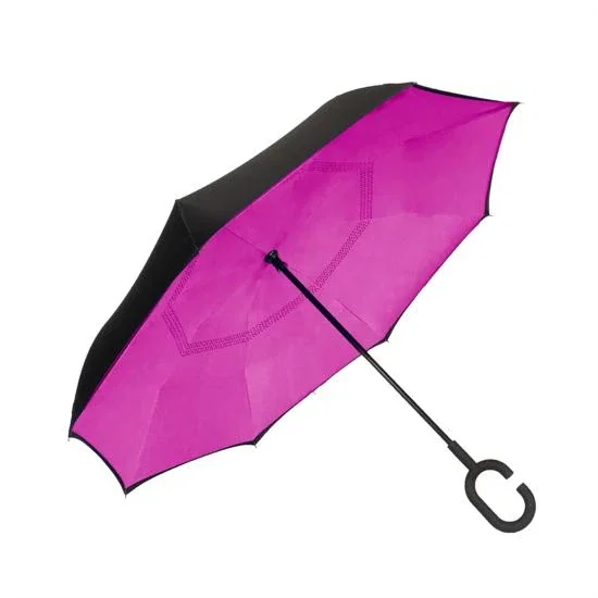 Shed Rain™ UnbelievaBrella® 48" Reverse-Close Manual Stick Umbrella (Solids) — view 3