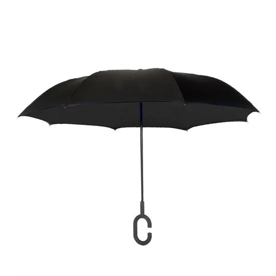 Shed Rain™ UnbelievaBrella® 48" Reverse-Close Manual Stick Umbrella (Solids) — view 5
