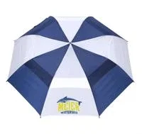 Shed Rain™ Windjammer® 58" Vented Wooden-Handled Auto-Open Jumbo Compact Umbrella — view 14