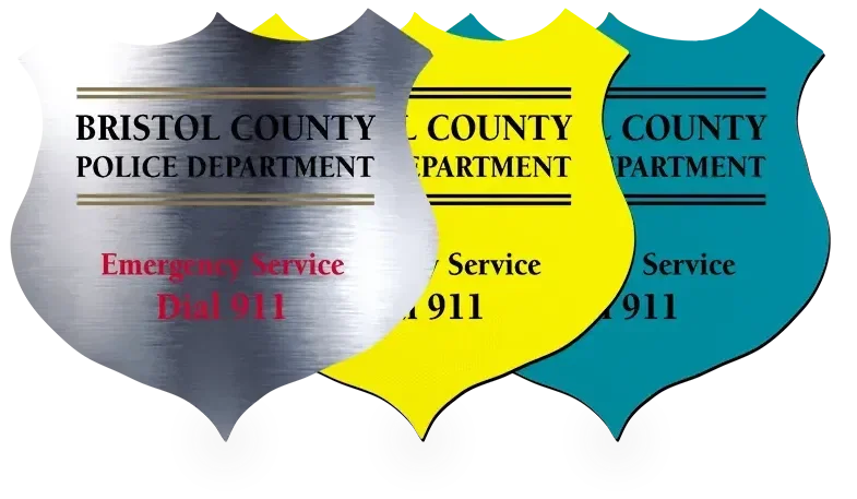 Shield Jar Opener. Shield-shaped natural rubber jar opener for law enforcement and security giveaways