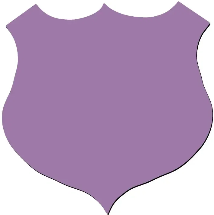 Shield Jar Opener. Shield-shaped natural rubber jar opener for law enforcement and security giveaways, view 2