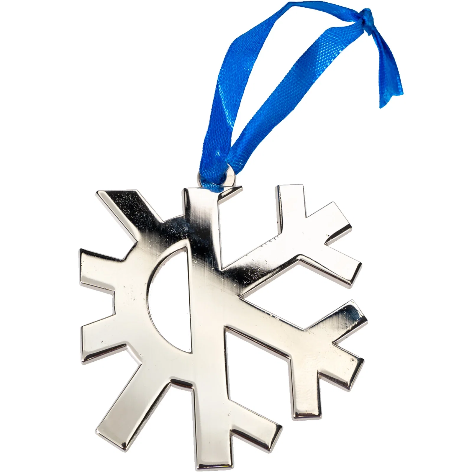 Shiny Zinc Cast Ornament: 2" W x 2" H