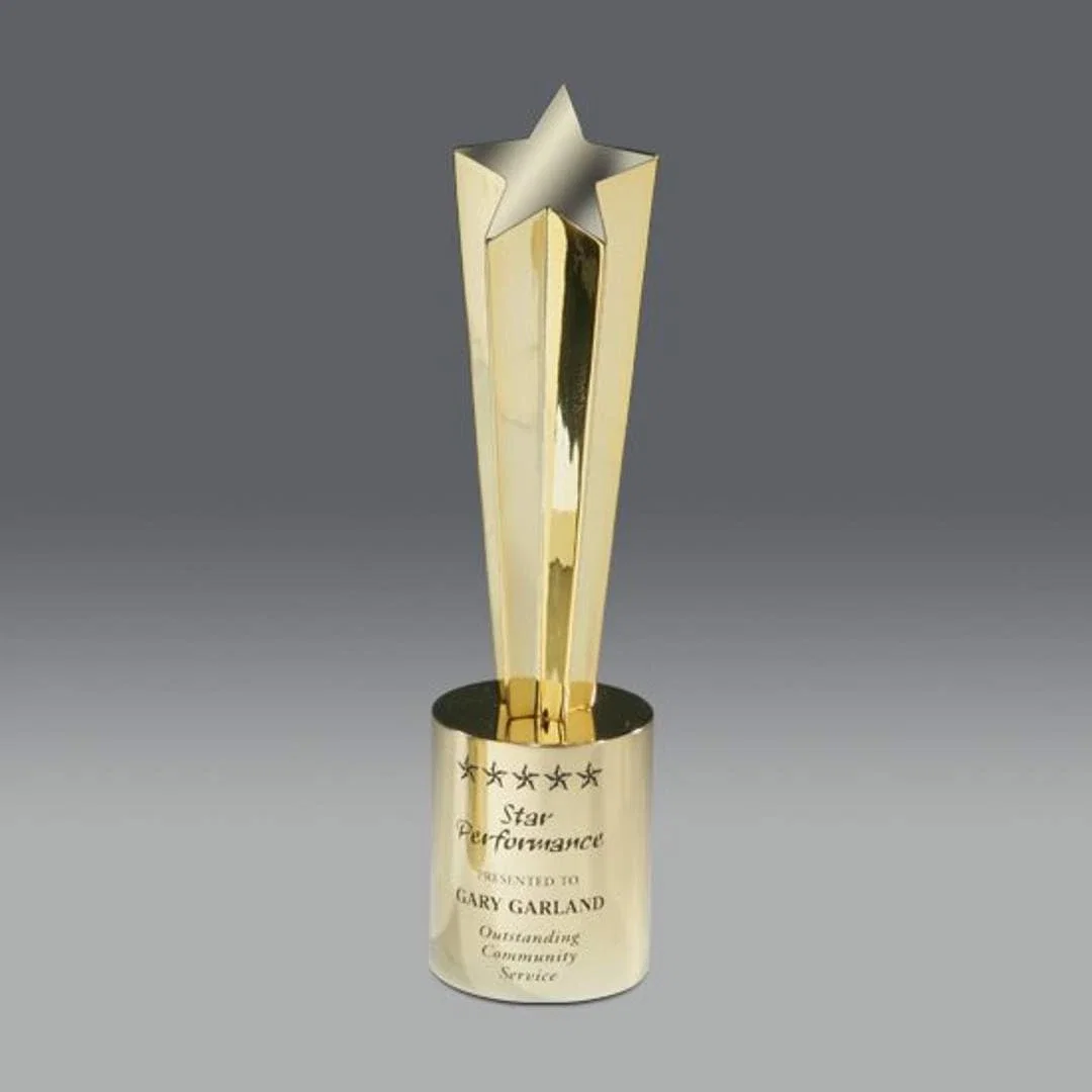 Custom Shooting Star Award for team milestone celebrations