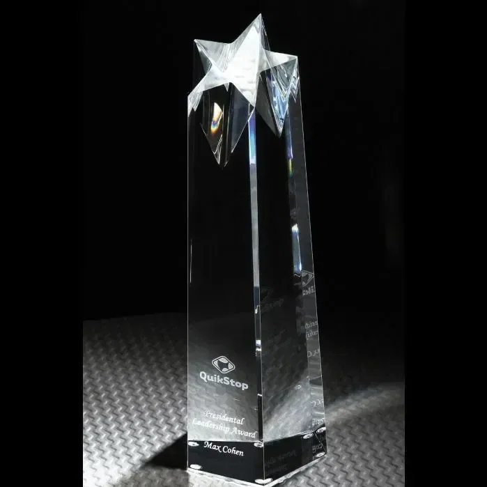 Shooting Star Large Optically Perfect Award β view 1