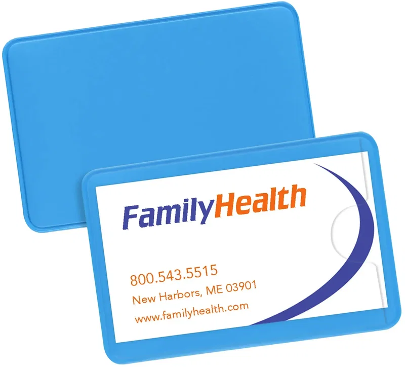 Personalized Side Opening Card Holders — view 10