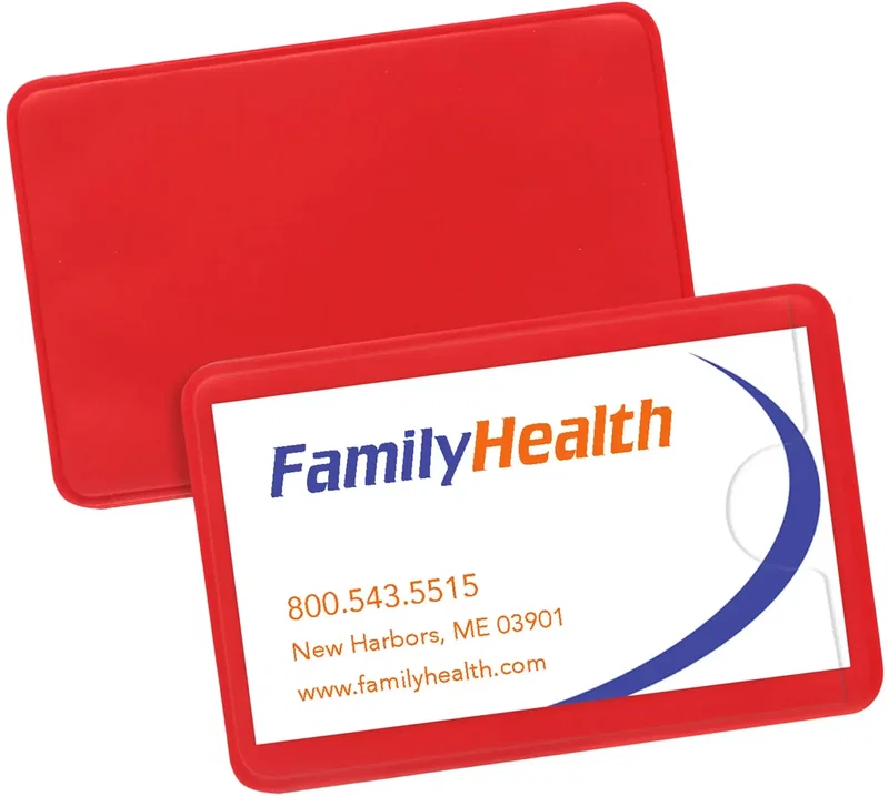 Personalized Side Opening Card Holders — view 11