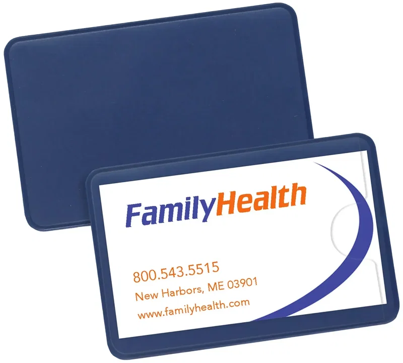 Personalized Side Opening Card Holders — view 12