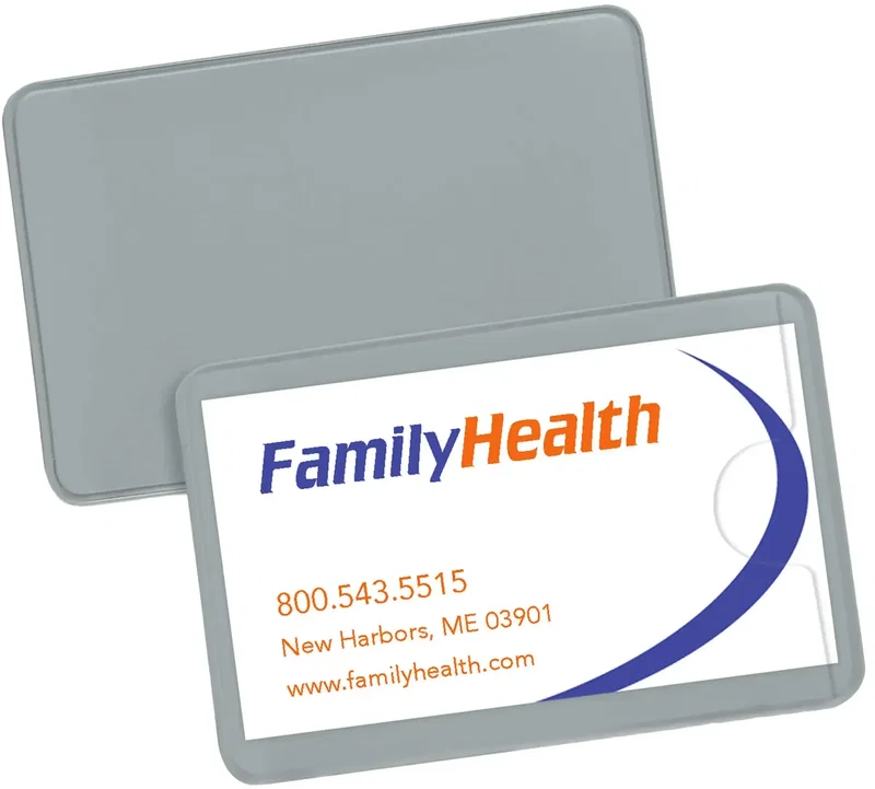 Personalized Side Opening Card Holders — view 13