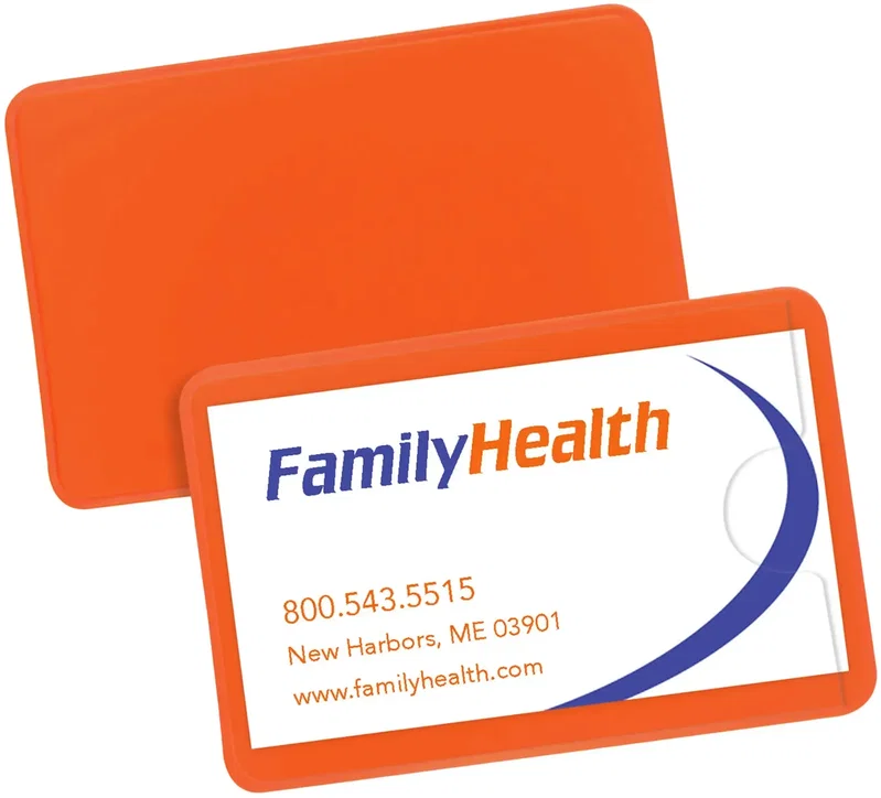 Personalized Side Opening Card Holders — view 16