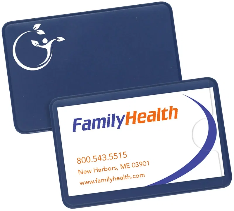 Personalized Side Opening Card Holders — view 17
