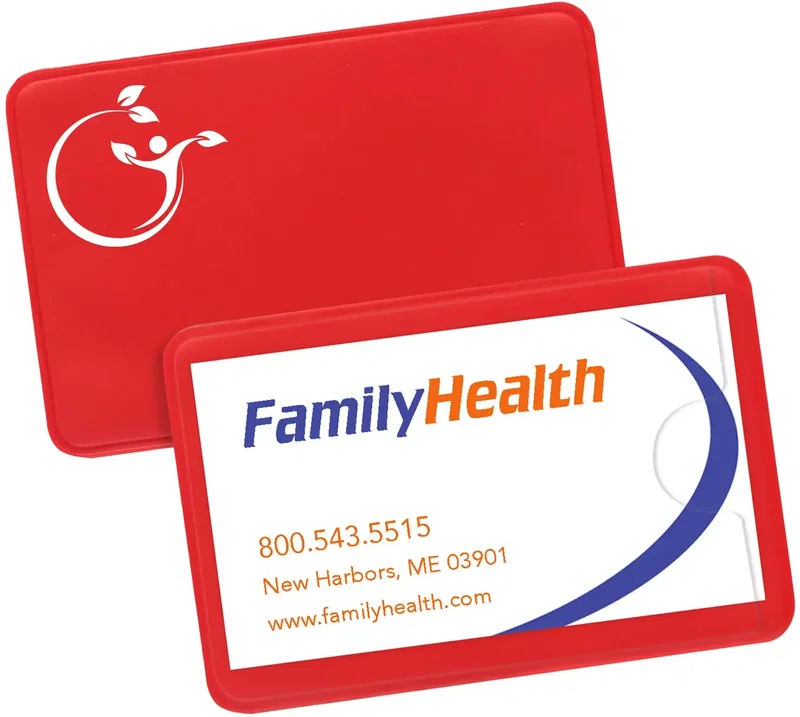 Personalized Side Opening Card Holders — view 18