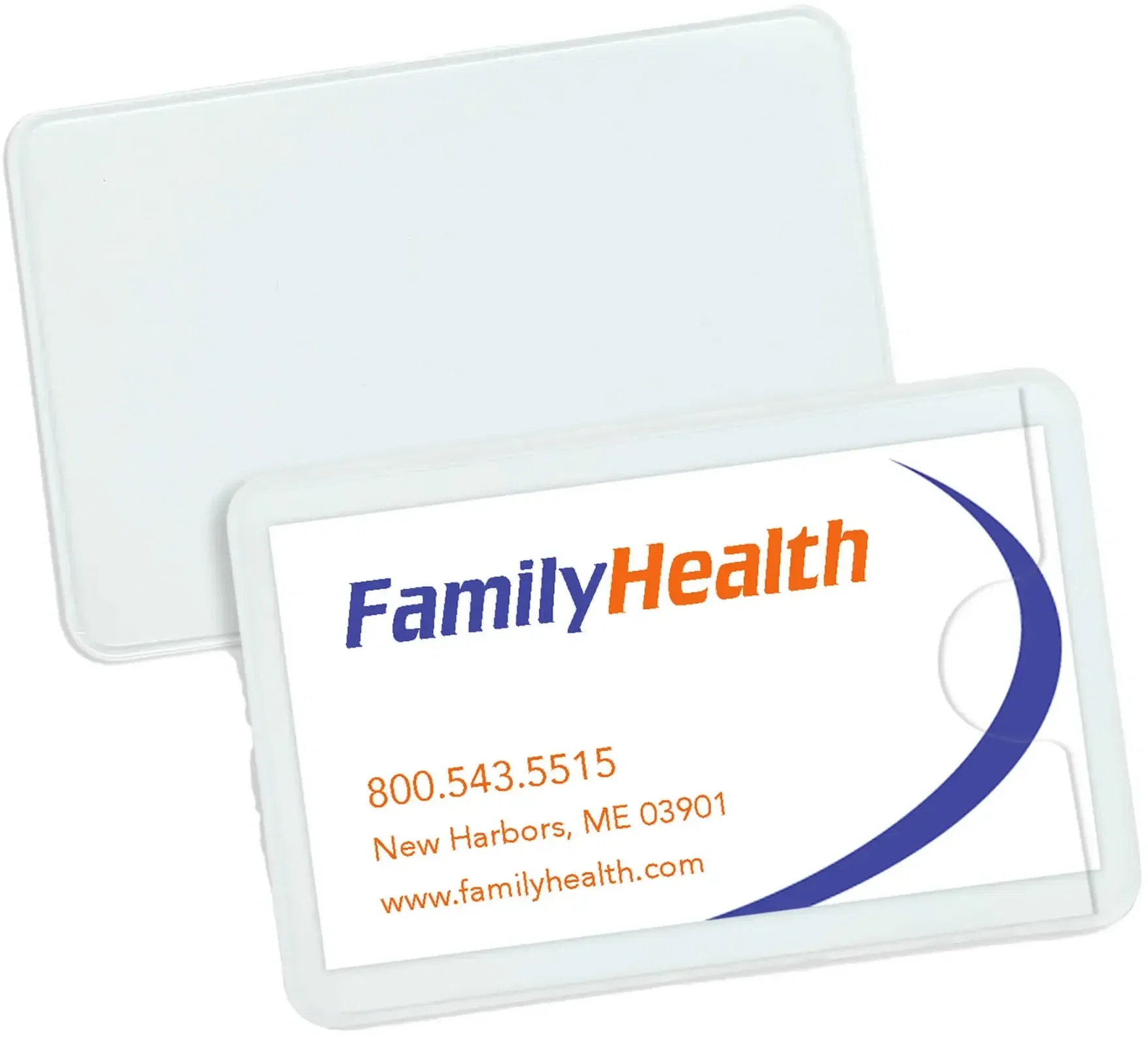 Personalized Side Opening Card Holders — view 2
