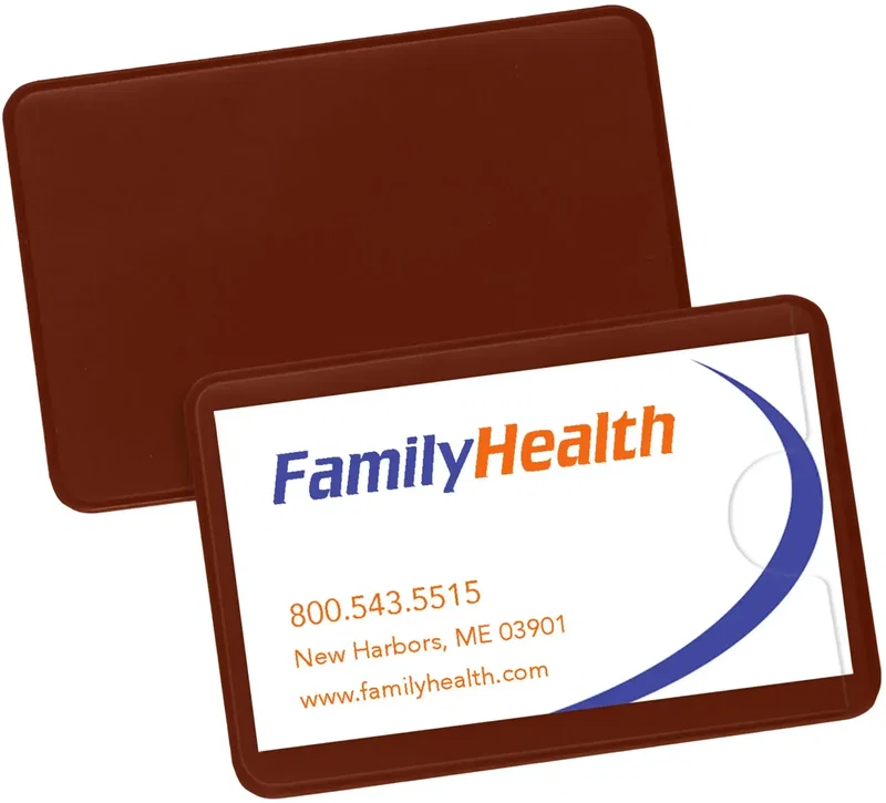 Personalized Side Opening Card Holders — view 20
