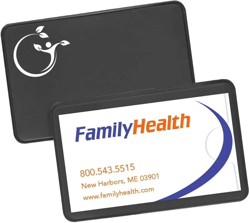 Personalized Side Opening Card Holders — view 22
