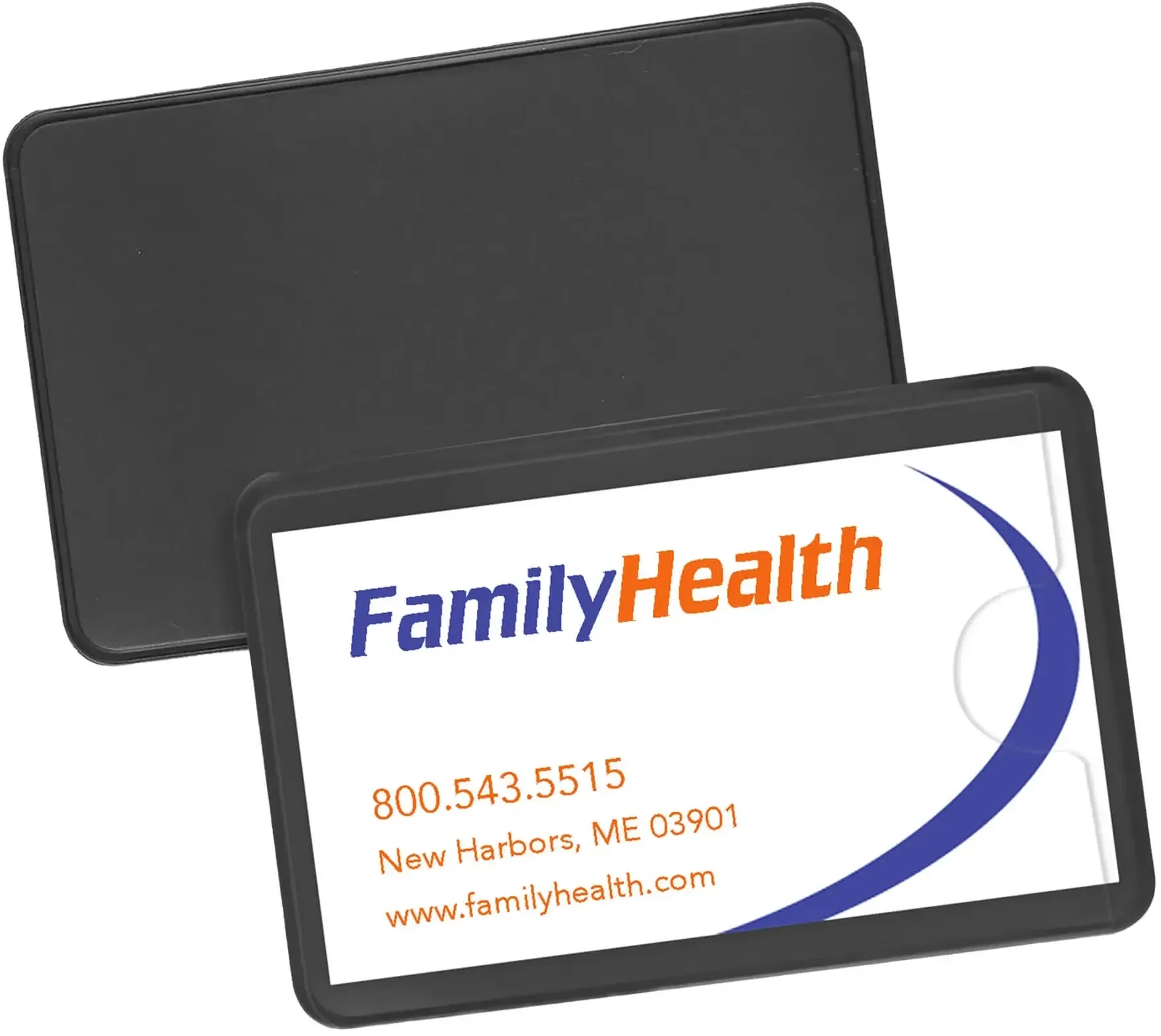 Personalized Side Opening Card Holders — view 4