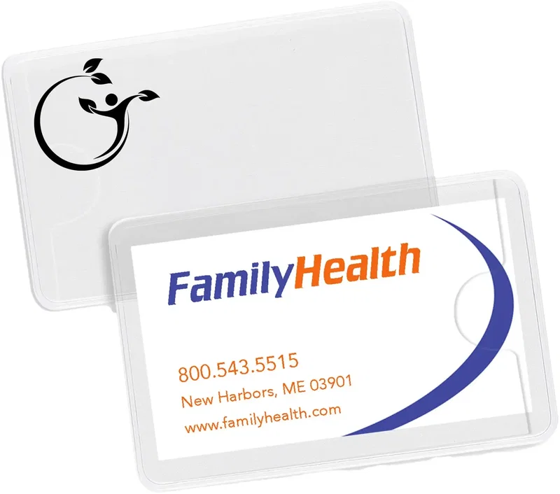 Personalized Side Opening Card Holders — view 5