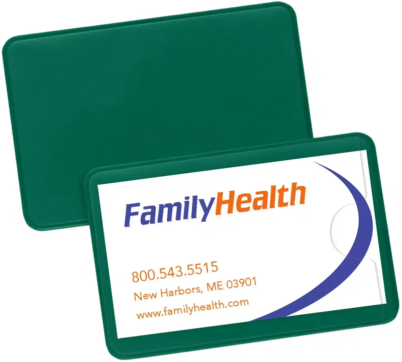 Personalized Side Opening Card Holders — view 6