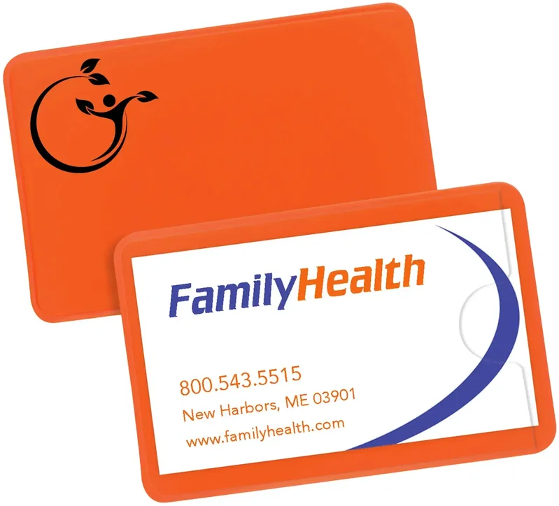 Personalized Side Opening Card Holders — view 8