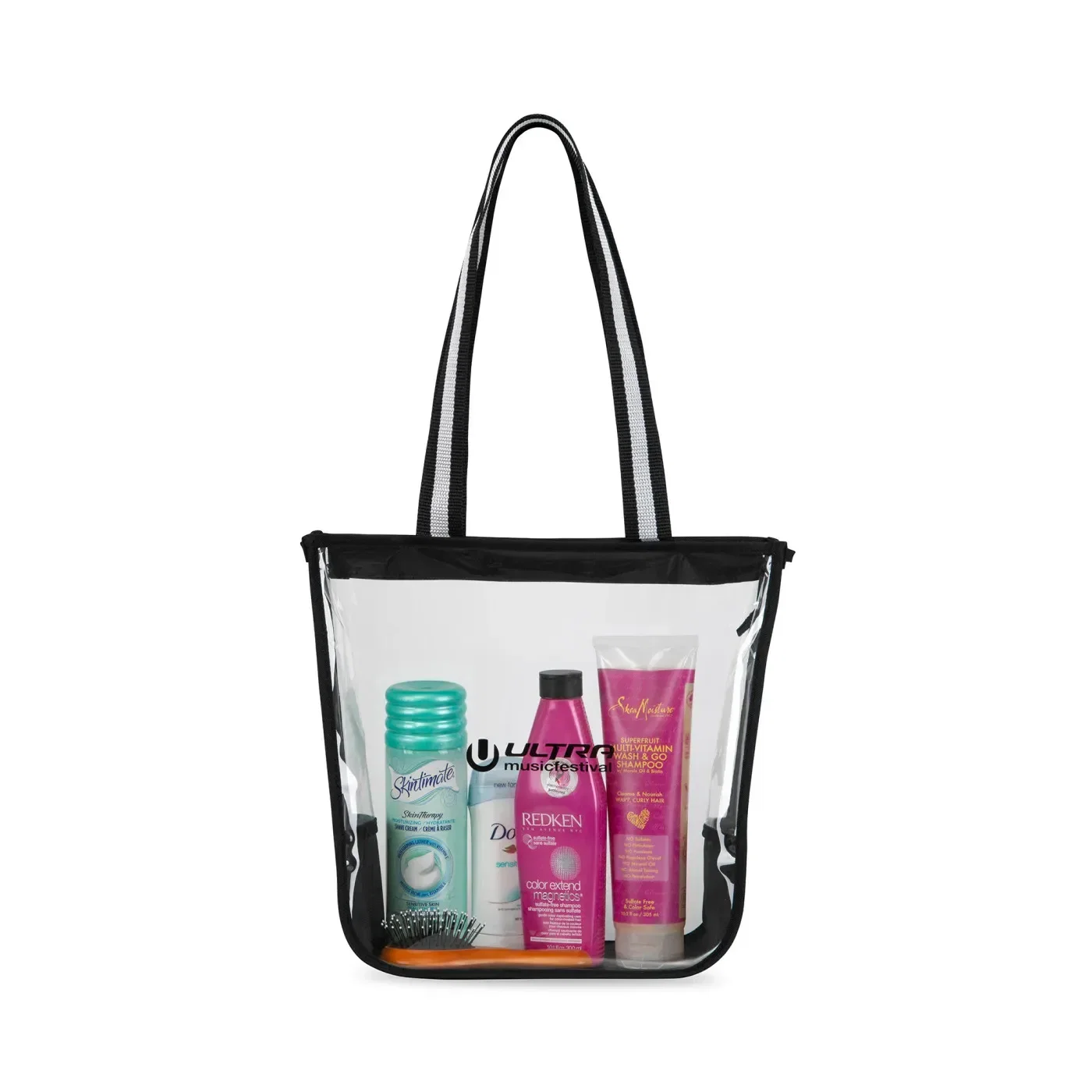 Sigma Clear Zippered Tote — view 4